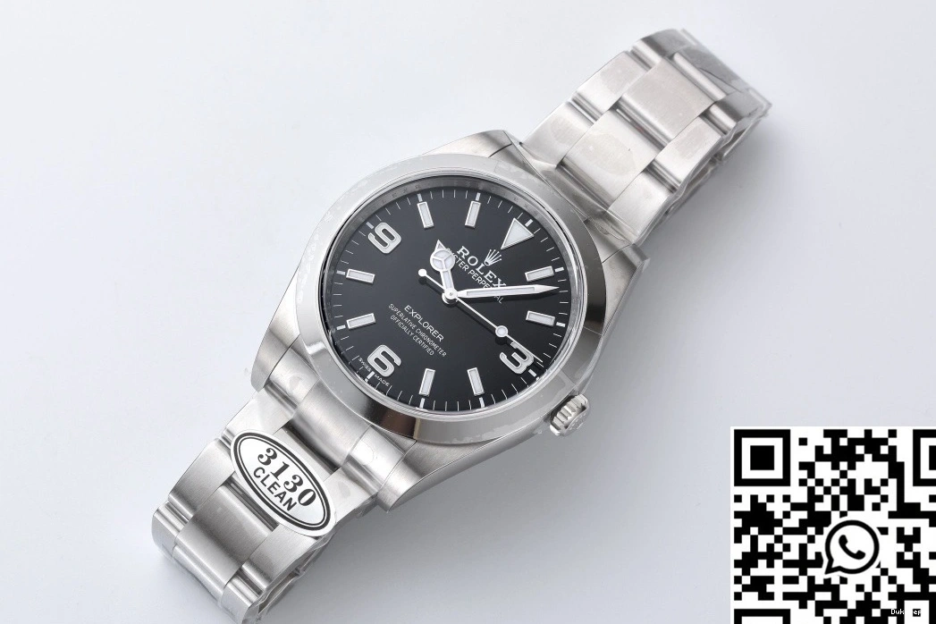 Clean Dial Oyster Perpetual 39mm 214270 Explorer Factory Black Rolex 1219